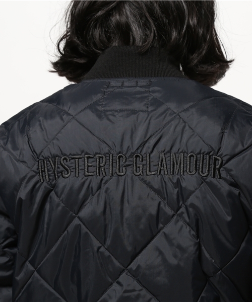 HYSTERIC GLAMOUR(ヒステリックグラマー)の「プリマダウンナイロンタフタ キルトMA-1 JK(MA-1・メンズ・カーキ/グリーン系カモフラージュ/ブラック・SMALL/MEDIUM/LARGE)」の22枚目の写真