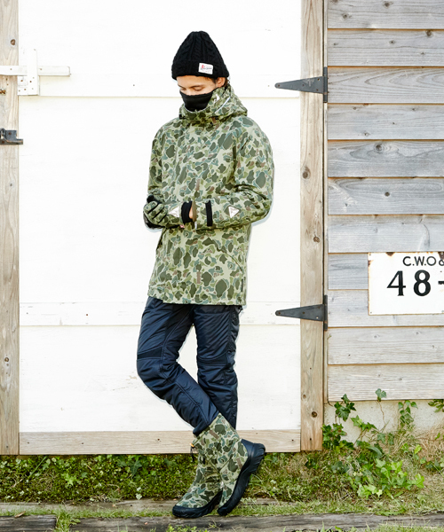 HYSTERIC GLAMOUR(ヒステリックグラマー)の「プリマダウンナイロンタフタ キルトMA-1 JK(MA-1・メンズ・カーキ/グリーン系カモフラージュ/ブラック・SMALL/MEDIUM/LARGE)」の16枚目の写真