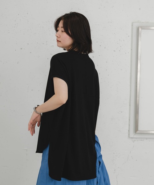 「ETRE TOKYO」 ドルマンスリーブカットソー FREE ブラック レディース COOL SMOOTH ドルマンスリーブカットソー - SOÉJU online store