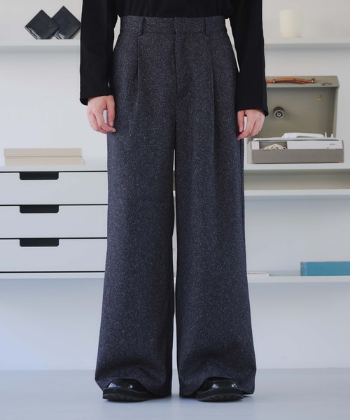 セール】TUCK BAGGY SLACKS/タックバギースラックスパンツ