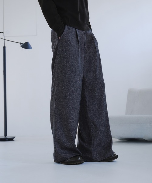 TUCK BAGGY SLACKS/タックバギースラックスパンツ（スラックス