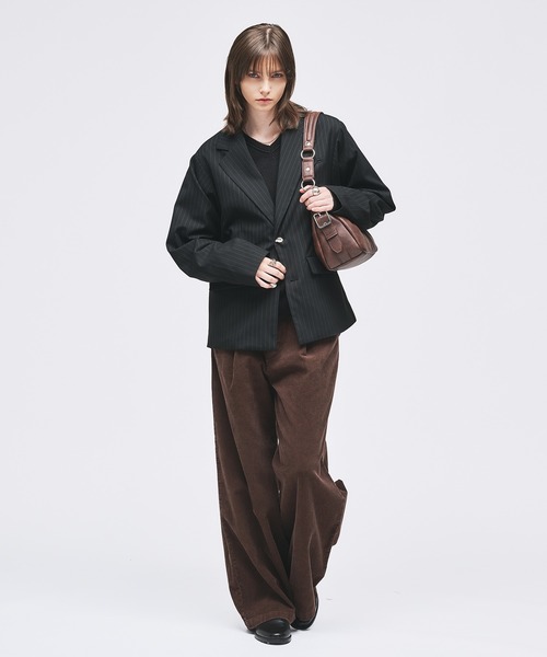 TUCK BAGGY SLACKS/タックバギースラックスパンツ（スラックス