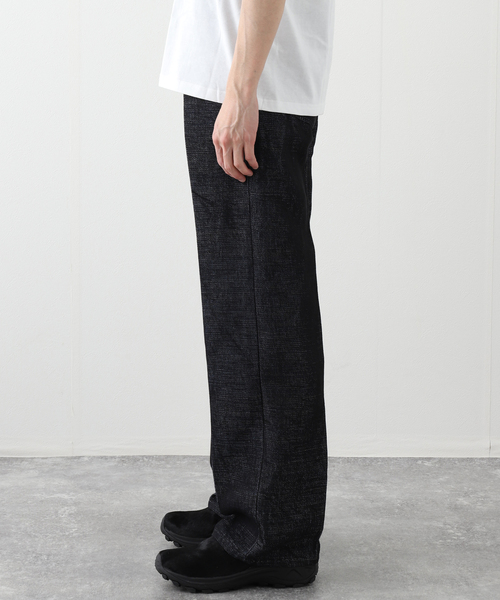 DAIRIKU（ダイリク）の「DAIRIKU / ダイリク Straight Linen Denim Pants L-DNM2（デニムパンツ・メンズ・ブルー・31/27/29）」の7枚目の写真