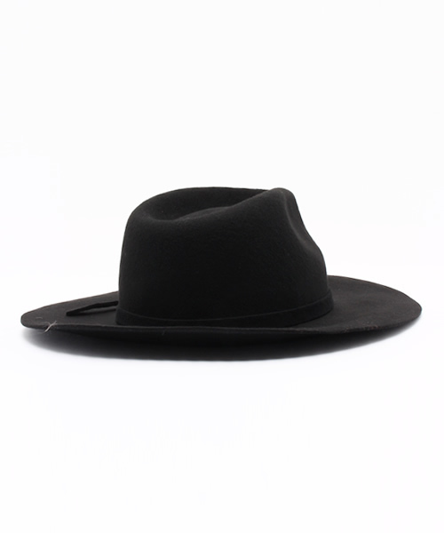 FREE'S MART（フリーズマート）の「フェルト帯中折れハット（ハット・レディース・グレー/ベージュ/ブラック/カーキ・FREE）」の6枚目の写真