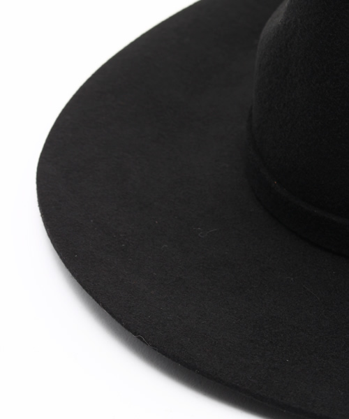 FREE'S MART（フリーズマート）の「フェルト帯中折れハット（ハット・レディース・グレー/ベージュ/ブラック/カーキ・FREE）」の8枚目の写真