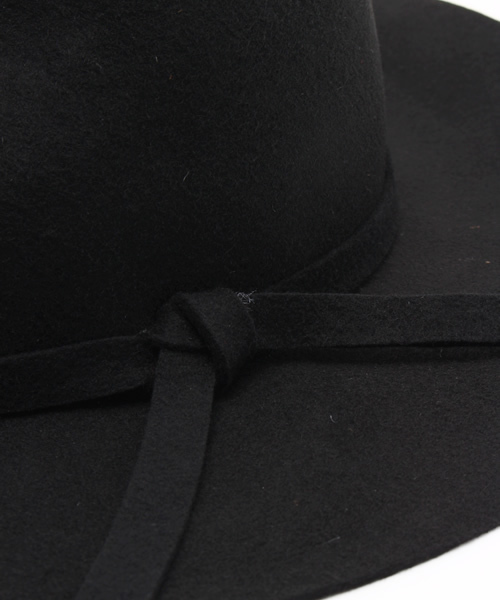 FREE'S MART（フリーズマート）の「フェルト帯中折れハット（ハット・レディース・グレー/ベージュ/ブラック/カーキ・FREE）」の9枚目の写真