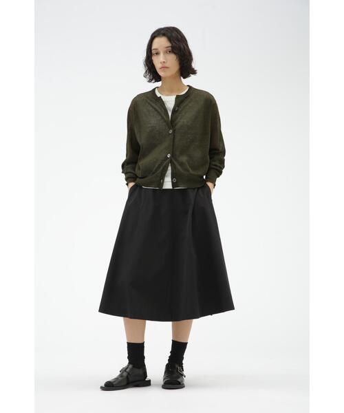 MARGARET HOWELL（マーガレットハウエル）の「FINE LINEN（カーディガン/ボレロ・レディース・グレー系その他/ブルー系その他2/ブラウン系その他2・2）」の7枚目の写真