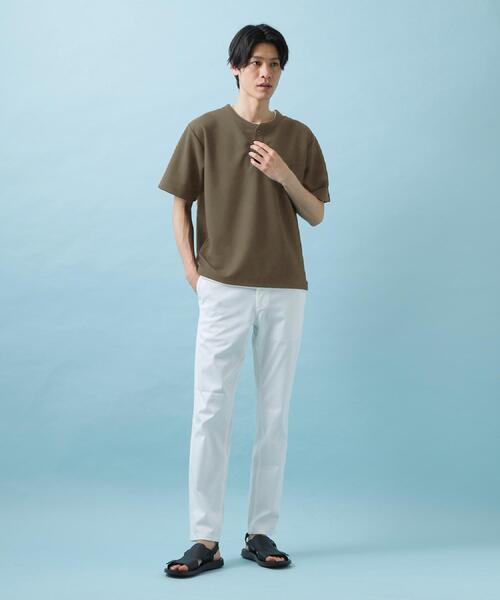 THE SHOP TK (ザ ショップ ティーケー )の「【ひんやり快適ビジネス兼用パンツ】7DAYSパンツ COOL 接触冷感/ストレッチ/ON・OFF兼用(その他パンツ・メンズ・ブラック/チャコールグレー/ネイビー/グレー/オフホワイト・01/02/03/04/05)」の11枚目の写真