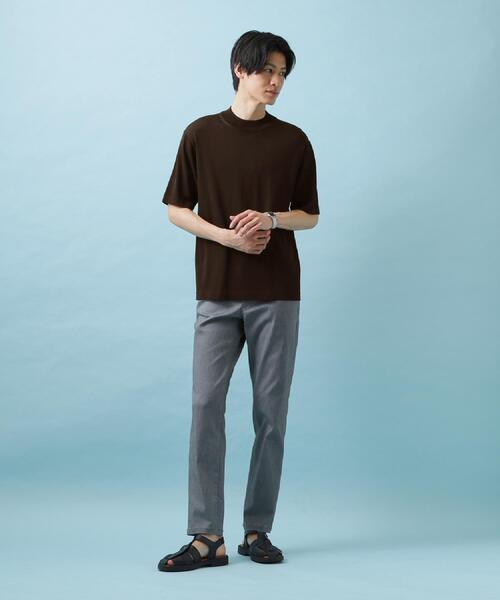 THE SHOP TK (ザ ショップ ティーケー )の「【ひんやり快適ビジネス兼用パンツ】7DAYSパンツ COOL 接触冷感/ストレッチ/ON・OFF兼用(その他パンツ・メンズ・ブラック/チャコールグレー/ネイビー/グレー/オフホワイト・01/02/03/04/05)」の13枚目の写真