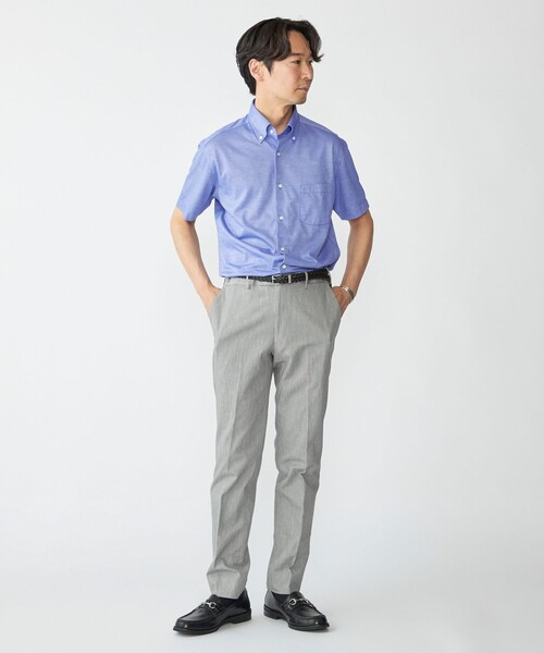 SHIPS（シップス）の「SHIPS: コットン コードレーン スラックス（スラックス・メンズ・ベージュ/ロイヤルブルー/トップグレー/スカイブルー・46/48/42/44/50/52）」の9枚目の写真