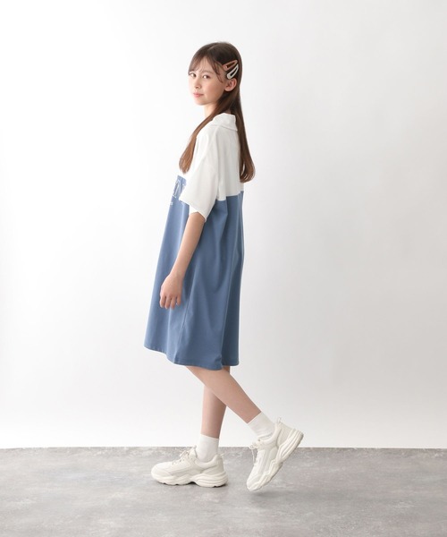 新品タグ付き＜LOEFF＞ツイルT ワンピース LOEFF＞ツイル T ワンピース