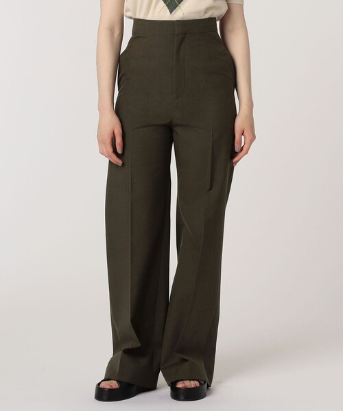 tomorrowland トラウザーパンツ　Sサイズ セール】LOEWE HIGH WAISTED トラウザー（スラックス