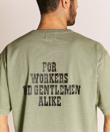 Schott/ショット/FOR WORKERS AND GENTLEMEN ALIKE T-SHIRT/フォー ワーカーズ アンド ジェントルマン アライク Tシャツ