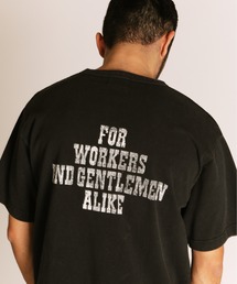 Schott/ショット/FOR WORKERS AND GENTLEMEN ALIKE T-SHIRT/フォー ワーカーズ アンド ジェントルマン アライク Tシャツ
