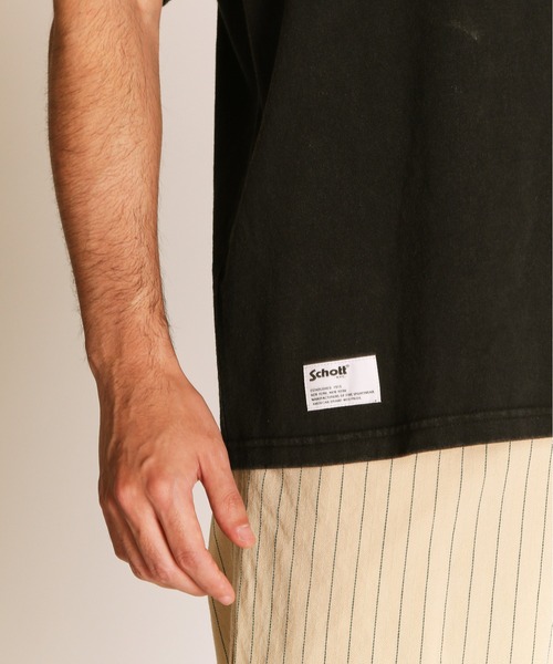 Schott(ショット)の「Schott/ショット/FOR WORKERS AND GENTLEMEN ALIKE T-SHIRT/フォー ワーカーズ アンド ジェントルマン アライク Tシャツ(Tシャツ/カットソー・メンズ・ブラック/オリーブ/ホワイト・M/L/XL/2XL)」の12枚目の写真
