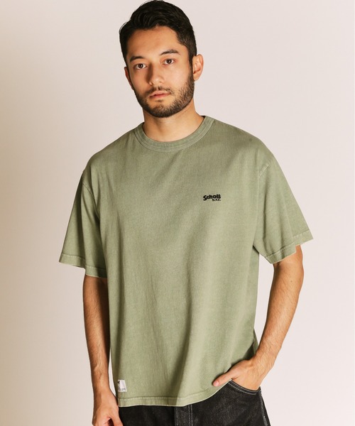 Schott(ショット)の「Schott/ショット/FOR WORKERS AND GENTLEMEN ALIKE T-SHIRT/フォー ワーカーズ アンド ジェントルマン アライク Tシャツ(Tシャツ/カットソー・メンズ・ブラック/オリーブ/ホワイト・M/L/XL/2XL)」の7枚目の写真