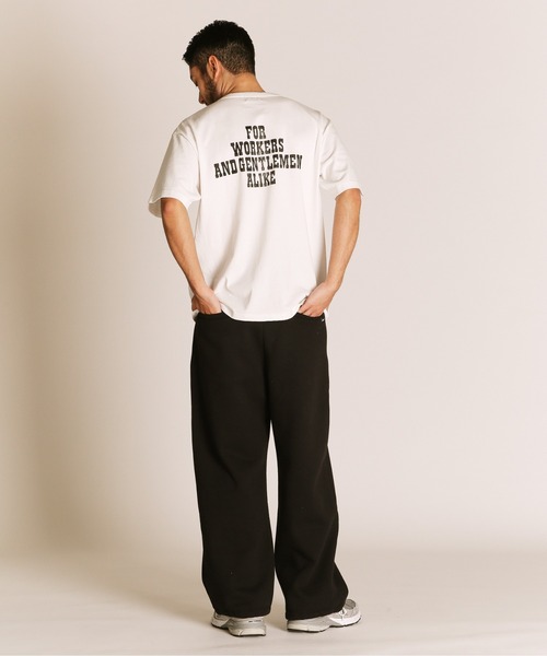 Schott(ショット)の「Schott/ショット/FOR WORKERS AND GENTLEMEN ALIKE T-SHIRT/フォー ワーカーズ アンド ジェントルマン アライク Tシャツ(Tシャツ/カットソー・メンズ・ブラック/オリーブ/ホワイト・M/L/XL/2XL)」の14枚目の写真