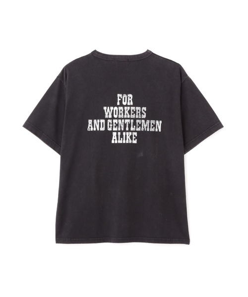 Schott(ショット)の「Schott/ショット/FOR WORKERS AND GENTLEMEN ALIKE T-SHIRT/フォー ワーカーズ アンド ジェントルマン アライク Tシャツ(Tシャツ/カットソー・メンズ・ブラック/オリーブ/ホワイト・M/L/XL/2XL)」の20枚目の写真