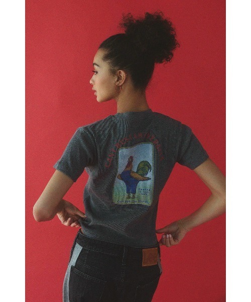 セール】[Lee x ALEXIA STAM] CANT BUST EM Rib Tee /Leeコラボ