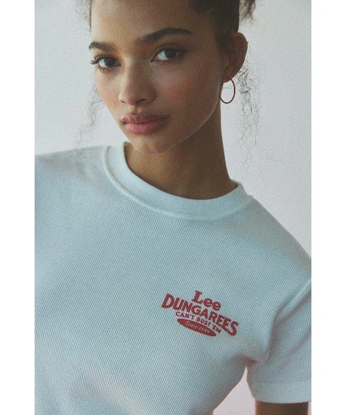 セール】[Lee x ALEXIA STAM] CANT BUST EM Rib Tee /Leeコラボ