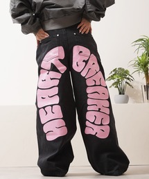 1111clothing | 11.5ozデニム バックアーチロゴ ワイドデニムパンツ / 11.5oz Denim Back Arch Logo Wide Denim Pants(デニムパンツ)