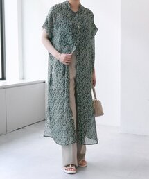 ear PAPILLONNER（イアパピヨネ）の「フロントボタン柄ワンピース【SUM1 STYLE(スミスタイル)】（ワンピース）」