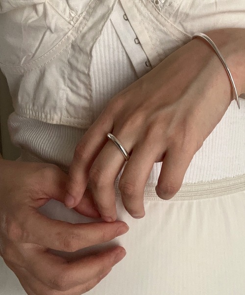 whoseA（フーシー）の「【silver925】CircleRing / サークルリング（リング・レディース・シルバー・12号/14号/16号）」の2枚目の写真