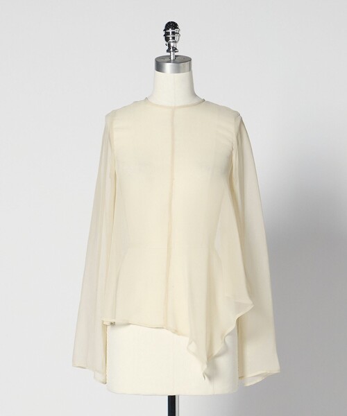 LOEFF ロエフ　ボウタイブラウス LOEFF（ロエフ）の「＜LOEFF（ロエフ）＞コットン ブロード