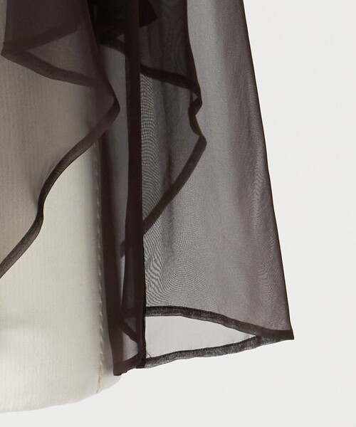 LOEFF(ロエフ)の「<LOEFF>シフォン クリオネ ブラウス(その他トップス・レディース・ブラック/ダークブラウン/オフホワイト・FREE)」の20枚目の写真