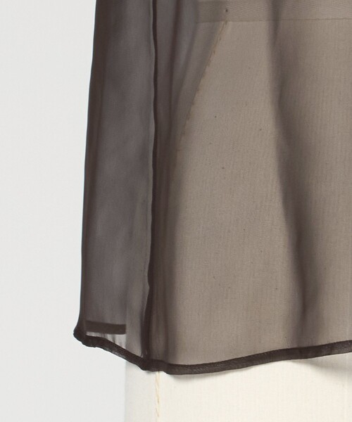 LOEFF(ロエフ)の「<LOEFF>シフォン クリオネ ブラウス(その他トップス・レディース・ブラック/ダークブラウン/オフホワイト・FREE)」の22枚目の写真