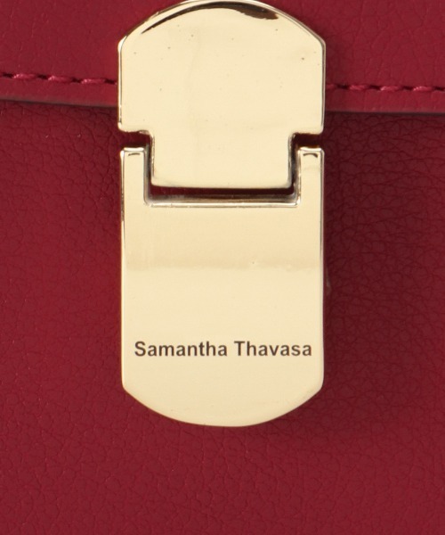 Samantha Thavasa（サマンサタバサ）の「かぶせポケット合皮ショルダーバッグ（ショルダーバッグ・レディース・オフホワイト/マジェンタ/ブラック/キャメル・FREE）」の5枚目の写真