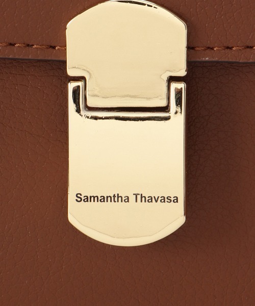 Samantha Thavasa（サマンサタバサ）の「かぶせポケット合皮ショルダーバッグ（ショルダーバッグ・レディース・オフホワイト/マジェンタ/ブラック/キャメル・FREE）」の12枚目の写真