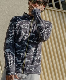 ZOO YORK（ズーヨーク）の「【ZOO YORK/ズーヨーク】ラッシュガードフルジップパーカー/水陸両用・カモフラージュ柄（ラッシュガード）」