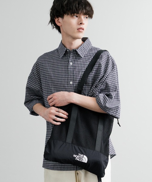 ■THE NORTH FACE■ White Label Linden Mesh Shoulder BagBLACK 日本未展開モデル THE NORTH FACE ザ・ノースフェイス WHITE