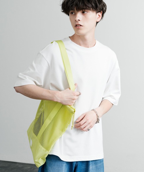 LeSportsac メッシュバッグ ホワイト 美品！完売品 日本未展開モデル THE NORTH FACE ザ・ノースフェイス WHITE