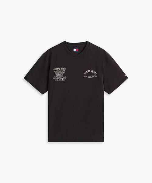 tommy jeans（トミー ジーンズ）の「リラックスバロウズTシャツ（Tシャツ/カットソー・メンズ・ブラック/ホワイト・X-LARGE/MEDIUM/LARGE/X-SMALL/SMALL）」の3枚目の写真