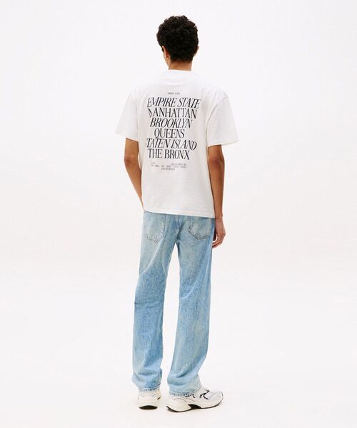 tommy jeans（トミー ジーンズ）の「リラックスバロウズTシャツ（Tシャツ/カットソー・メンズ・ブラック/ホワイト・X-LARGE/MEDIUM/LARGE/X-SMALL/SMALL）」の6枚目の写真
