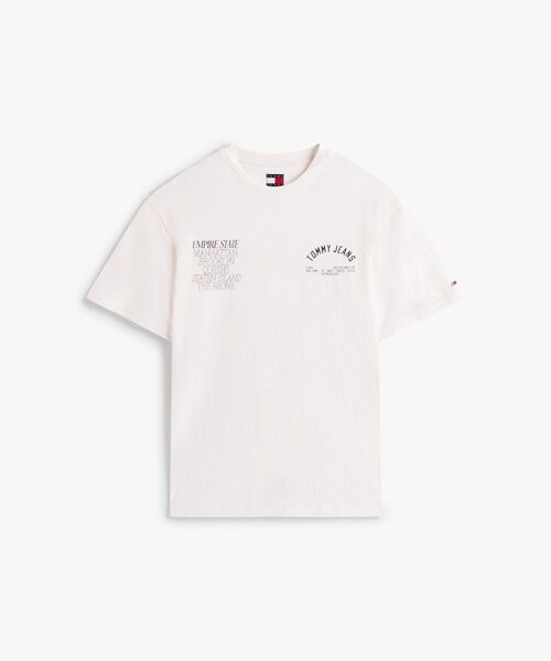 tommy jeans（トミー ジーンズ）の「リラックスバロウズTシャツ（Tシャツ/カットソー・メンズ・ブラック/ホワイト・X-LARGE/MEDIUM/LARGE/X-SMALL/SMALL）」の7枚目の写真