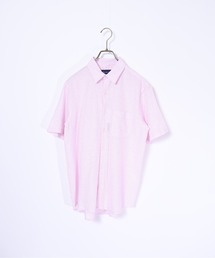 many men many mind /C/L REGULAR S/S SHIRTS /綿麻パナマレギュラーカラー半袖シャツ