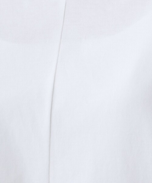 UNTITLED（アンタイトル）の「【接触冷感/洗える】Vネックコットンプルオーバー（Tシャツ/カットソー・レディース・ブラック/オフホワイト/チャコールグレー/ブルー系その他・00/02/04/44/48/50）」の14枚目の写真
