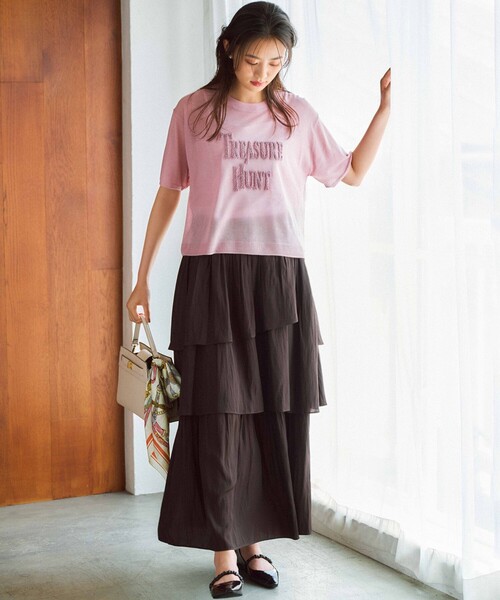 組曲(クミキョク)の「Hunter Tee ニット(ニット/セーター・レディース・ホワイト系・6)」の20枚目の写真