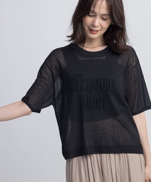 組曲(クミキョク)の「Hunter Tee ニット(ニット/セーター・レディース・ホワイト系・6)」の15枚目の写真