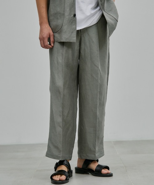 セール】リネンキュプラ イージーパンツ（その他パンツ）｜UNITED