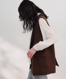 Shelly island | テーラードジレ(ベスト)