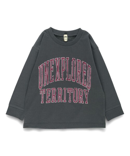 DRC branshes(ディーアールシーブランシェス)の「【WEB限定/DRC】アソートグラフィック長袖Tシャツ(Tシャツ/カットソー・キッズ・ブルーグレー/フューシャピンク/その他4/ブルー/オフホワイト/チャコールグレー/オレンジ/マスタード/パープル/ネイビー/その他5/その他1/その他2/その他3・100/130/110/160/120/140/150)」の10枚目の写真