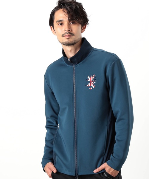 NICOLE CLUB FOR MEN(ニコルクラブフォーメン)の「【NICOLE SPORTS】Admiral別注トラックジャケット(その他アウター・メンズ・ブルー系/ブラック×ブラック/グレー系・MEDIUM/LARGE/X-LARGE/XX-LARGE)」の3枚目の写真