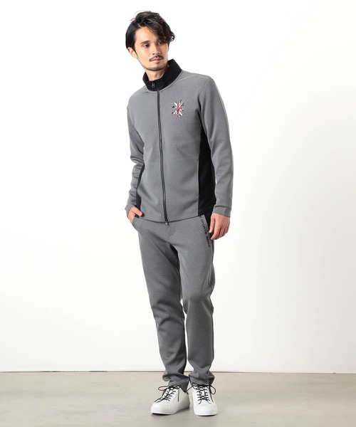 NICOLE CLUB FOR MEN(ニコルクラブフォーメン)の「【NICOLE SPORTS】Admiral別注トラックジャケット(その他アウター・メンズ・ブルー系/ブラック×ブラック/グレー系・MEDIUM/LARGE/X-LARGE/XX-LARGE)」の4枚目の写真