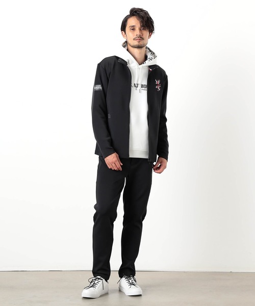 NICOLE CLUB FOR MEN(ニコルクラブフォーメン)の「【NICOLE SPORTS】Admiral別注トラックジャケット(その他アウター・メンズ・ブルー系/ブラック×ブラック/グレー系・MEDIUM/LARGE/X-LARGE/XX-LARGE)」の5枚目の写真