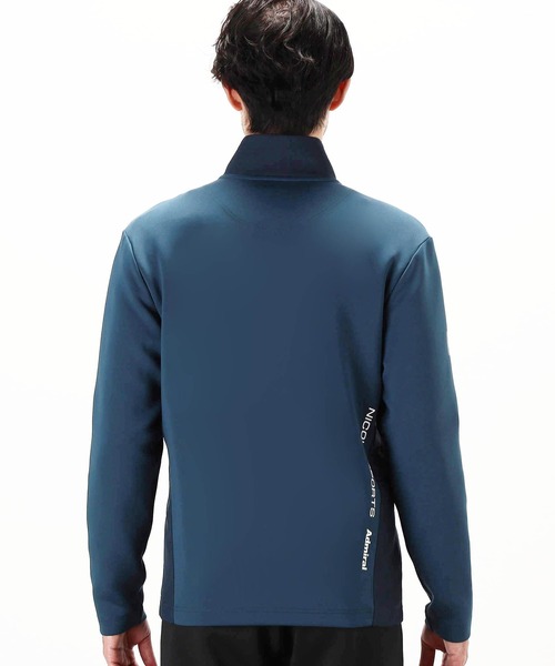 NICOLE CLUB FOR MEN(ニコルクラブフォーメン)の「【NICOLE SPORTS】Admiral別注トラックジャケット(その他アウター・メンズ・ブルー系/ブラック×ブラック/グレー系・MEDIUM/LARGE/X-LARGE/XX-LARGE)」の8枚目の写真