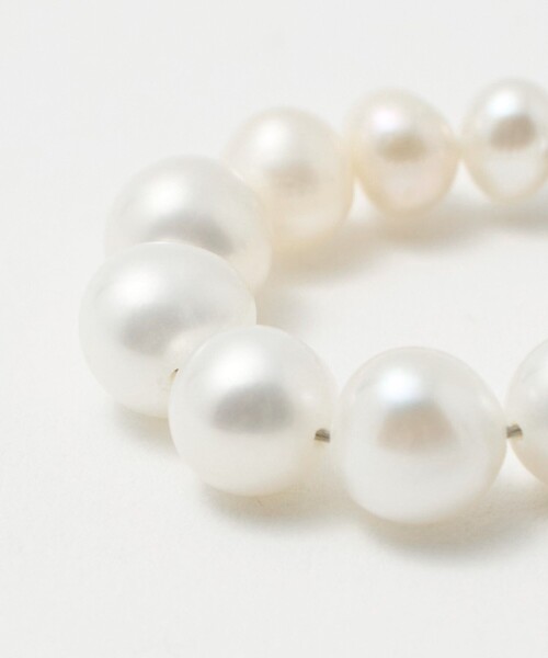 in mood（インムード）の「＜in mood＞PRL 2P リング（リング・レディース・ホワイト・FREE）」の7枚目の写真